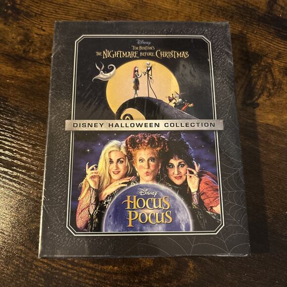 Other - Disney Hocus Pocus and The Nightmare Before Christmas (Blu-ray/DVD); New/Sealed
